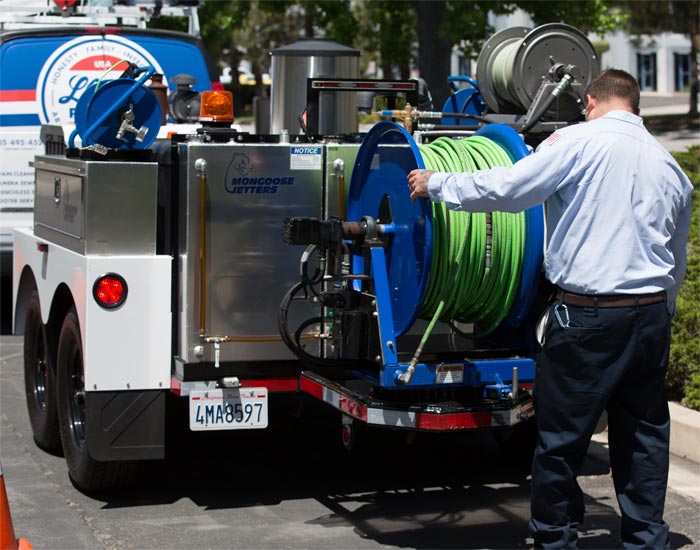 Tankless water heater installation